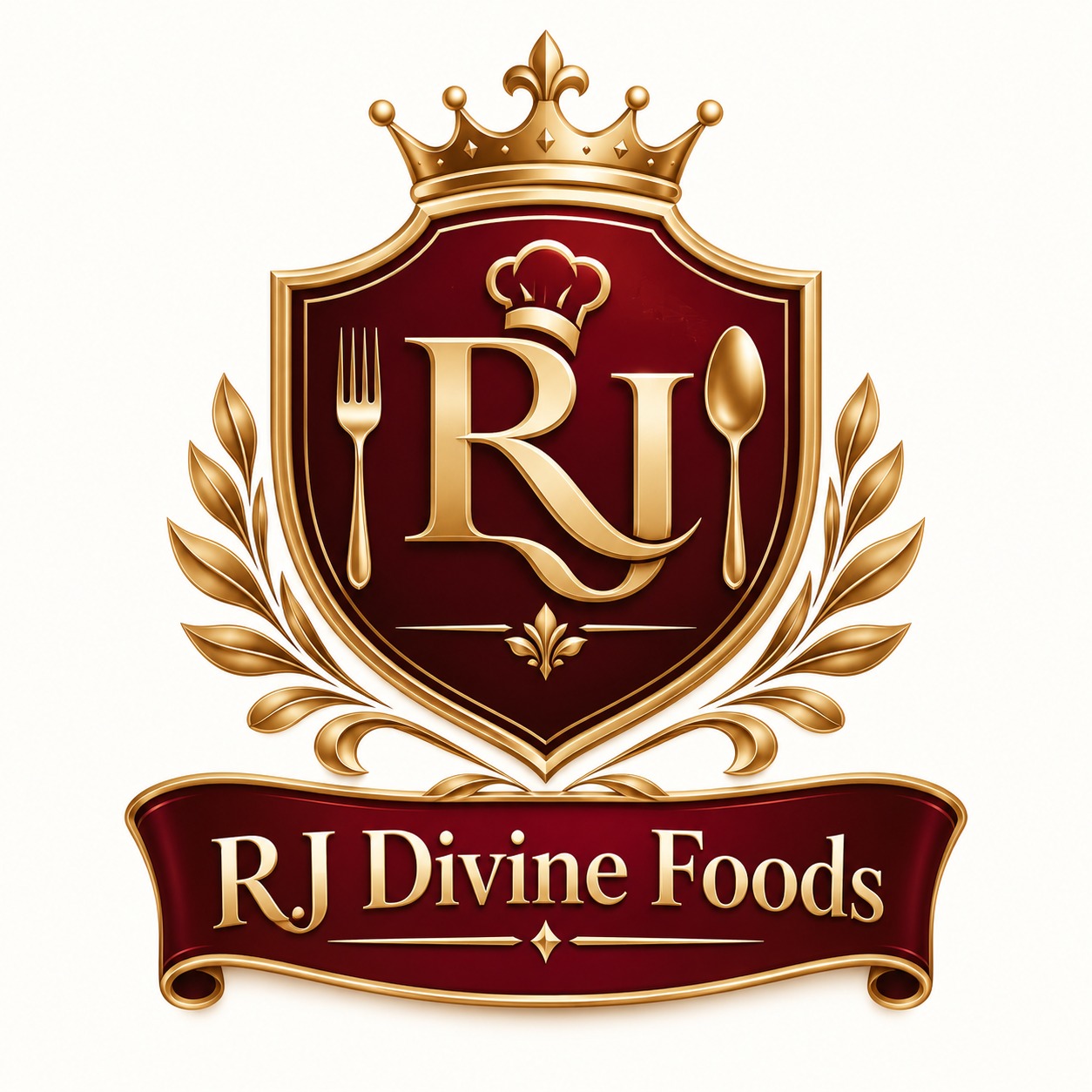 RJ Divine Foods logo